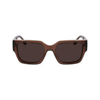 Brown Injected Sunglasses