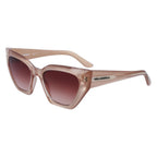 Brown Injected Sunglasses