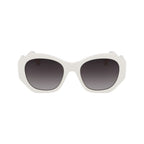 White Injected Sunglasses