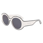 Beige Injected Sunglasses