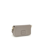 Gray Calf Leather Bos Taurus Shoulder Bag