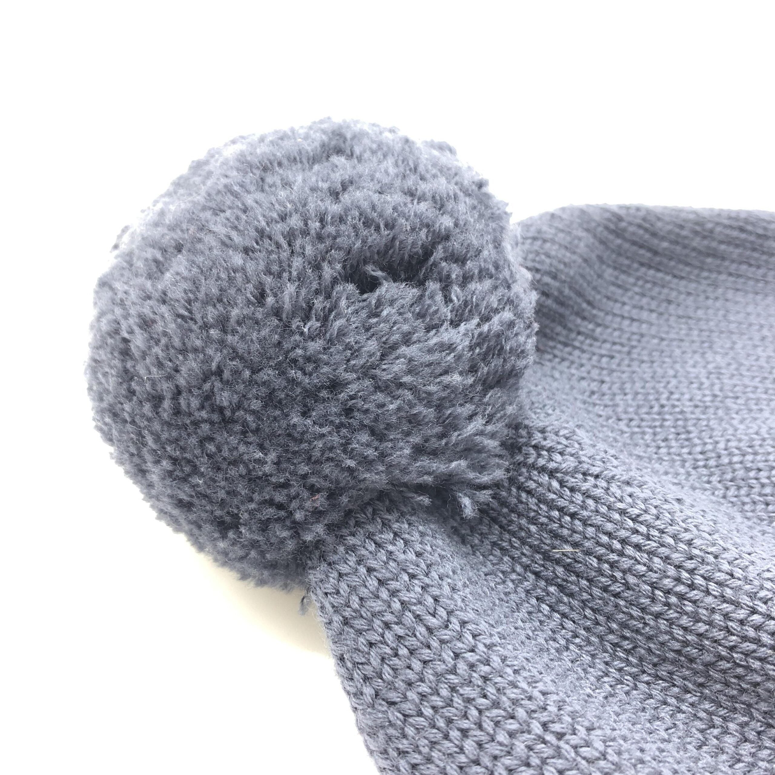 Wool Knit Beanie With Logo Design