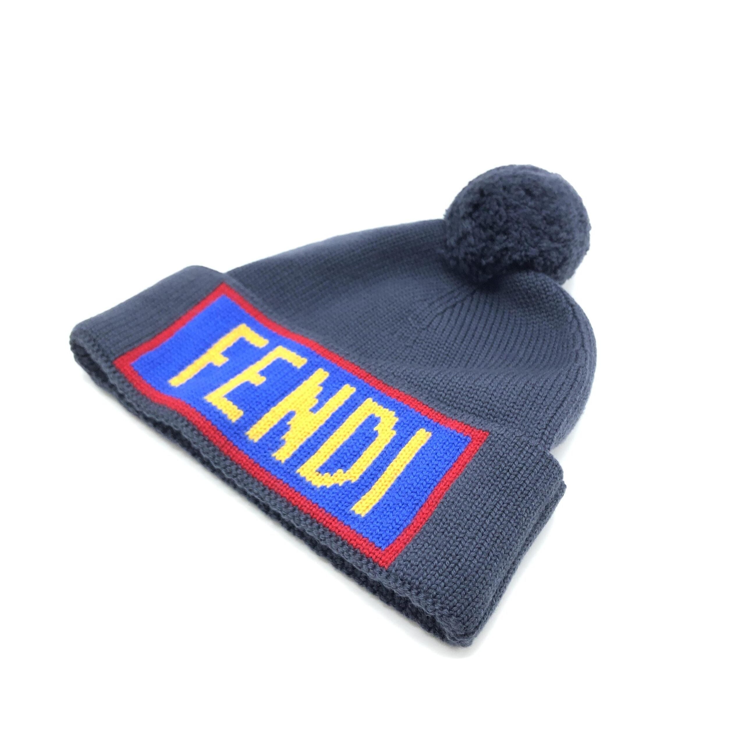 Wool Knit Beanie With Logo Design