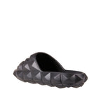Black Rubber Slippers