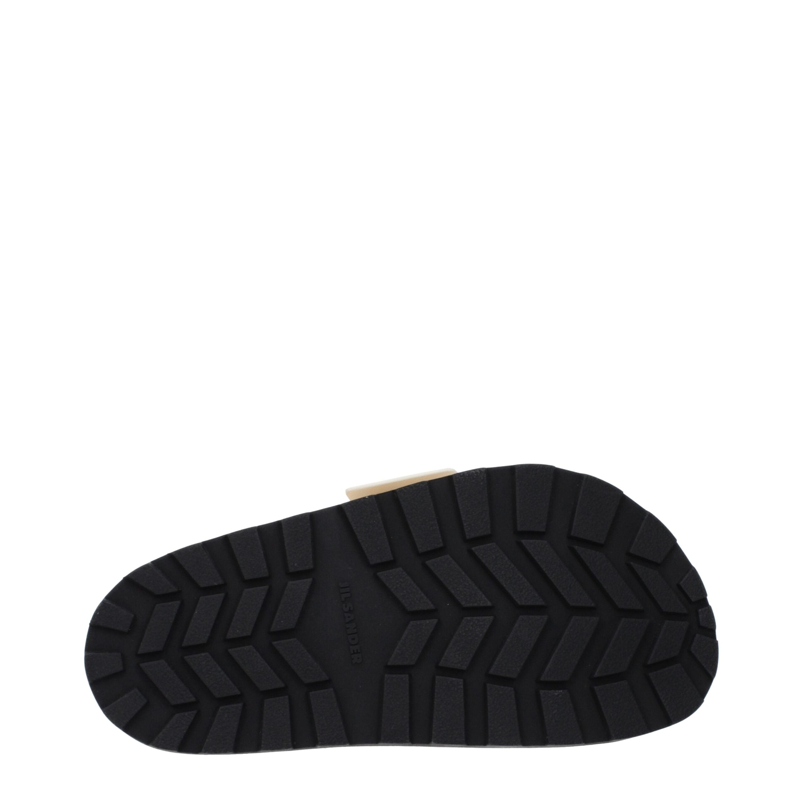 Beige Leather Sandals