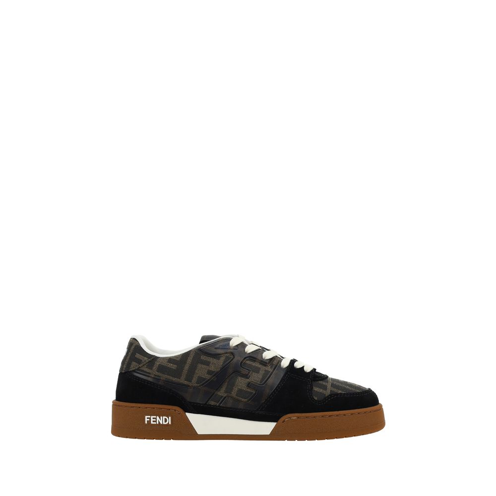 Brown Calf Leather Bos Taurus Sneakers