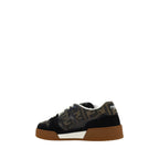 Brown Calf Leather Bos Taurus Sneakers