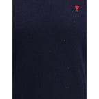 Blue Merino Wool Sweatshirt