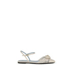 Beige Goatskin Sandals