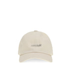 Beige Cotton Cap (Baseball Hat)