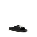 Black Rubber Sandals