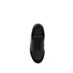 Black Calf Leather Bos Taurus Low Top Sneakers