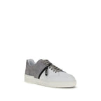 Multicolor Calf Leather Bos Taurus Low Top Sneakers