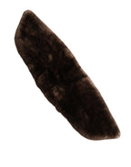 Brown Fur Shoulder Collar Neck Wrap 60cm x 14cm Scarf