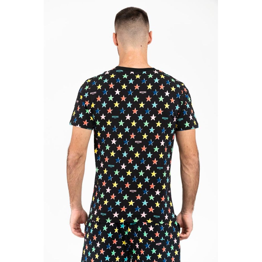 Black Cotton T-Shirt