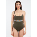 Bicolor Cotton Bodysuit