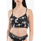 Black Polyester Tank Tops