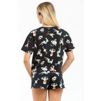 Black Cotton T-Shirt