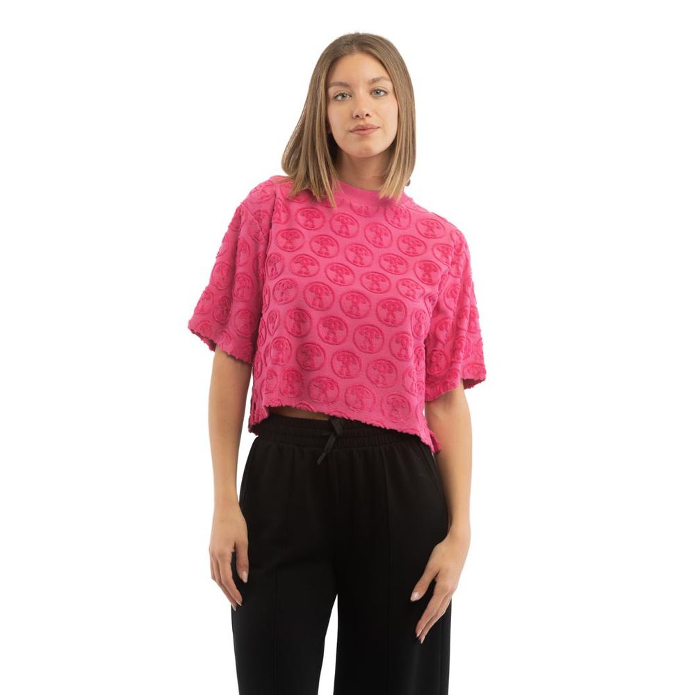 Fuchsia Cotton T-Shirt