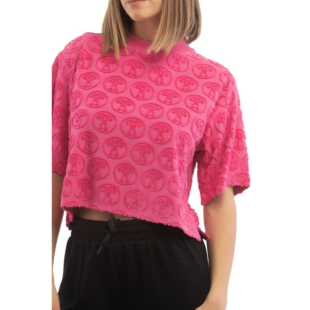 Fuchsia Cotton T-Shirt