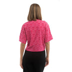 Fuchsia Cotton T-Shirt