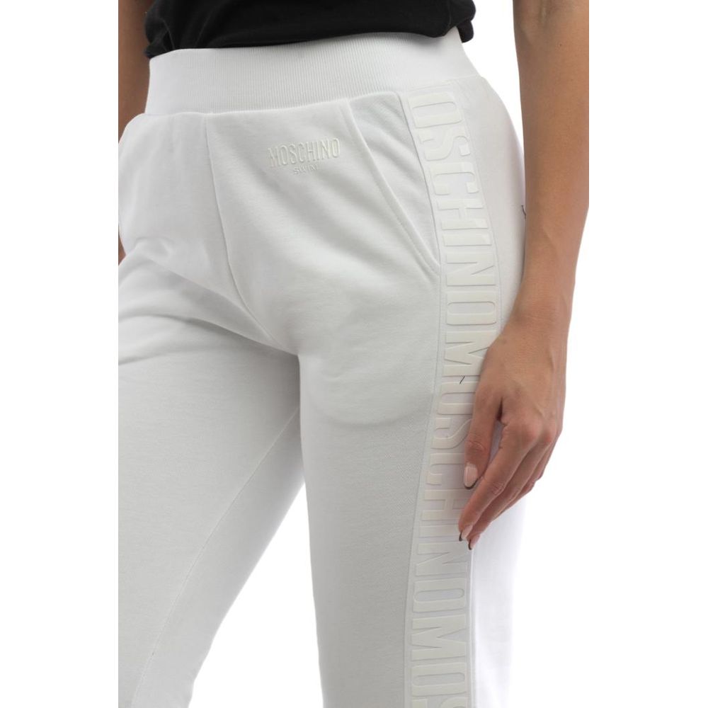 White Cotton Joggers (Workout Pants)