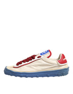 DG Multicolor Leather Low Top Sneakers Shoes