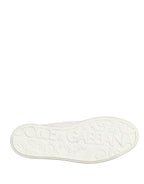 White Bianco Leather Men Low Top Sneakers Shoes