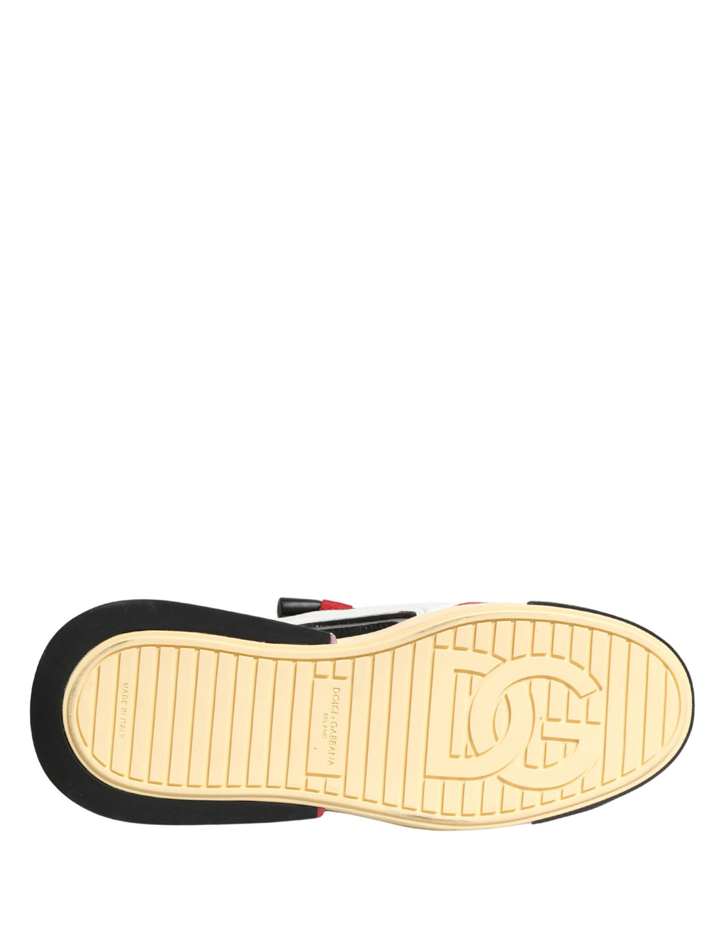 Multicolor Leather DG Logo Low Top Sneakers Shoes