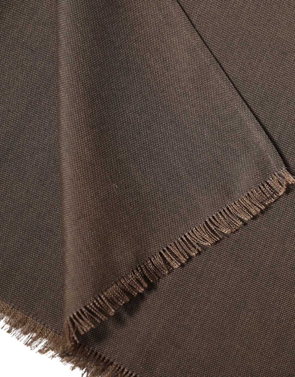 Brown Polyester Neck Warmer Shawl 185cm x 165cm  Men Scarf