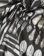 Multicolor Cutlery Floral Wrap Shawl 135cm x 132cm Scarf