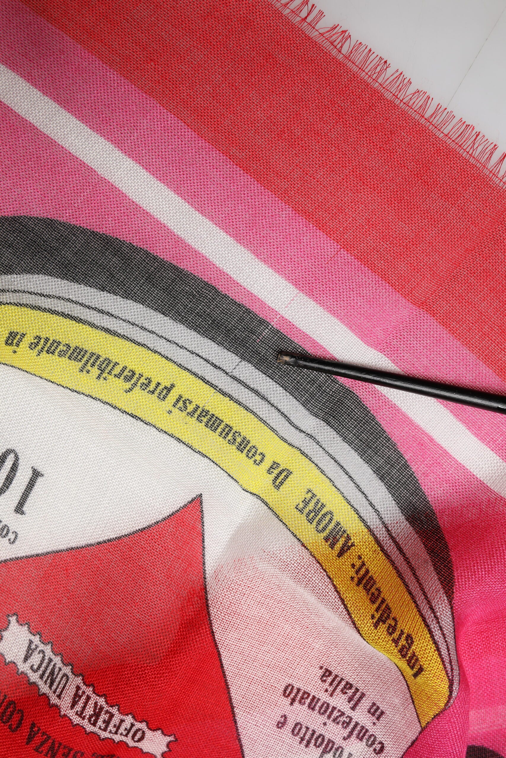 Pink DG Amore Print Neck Square Shawl 140cm x 135cm  Scarf