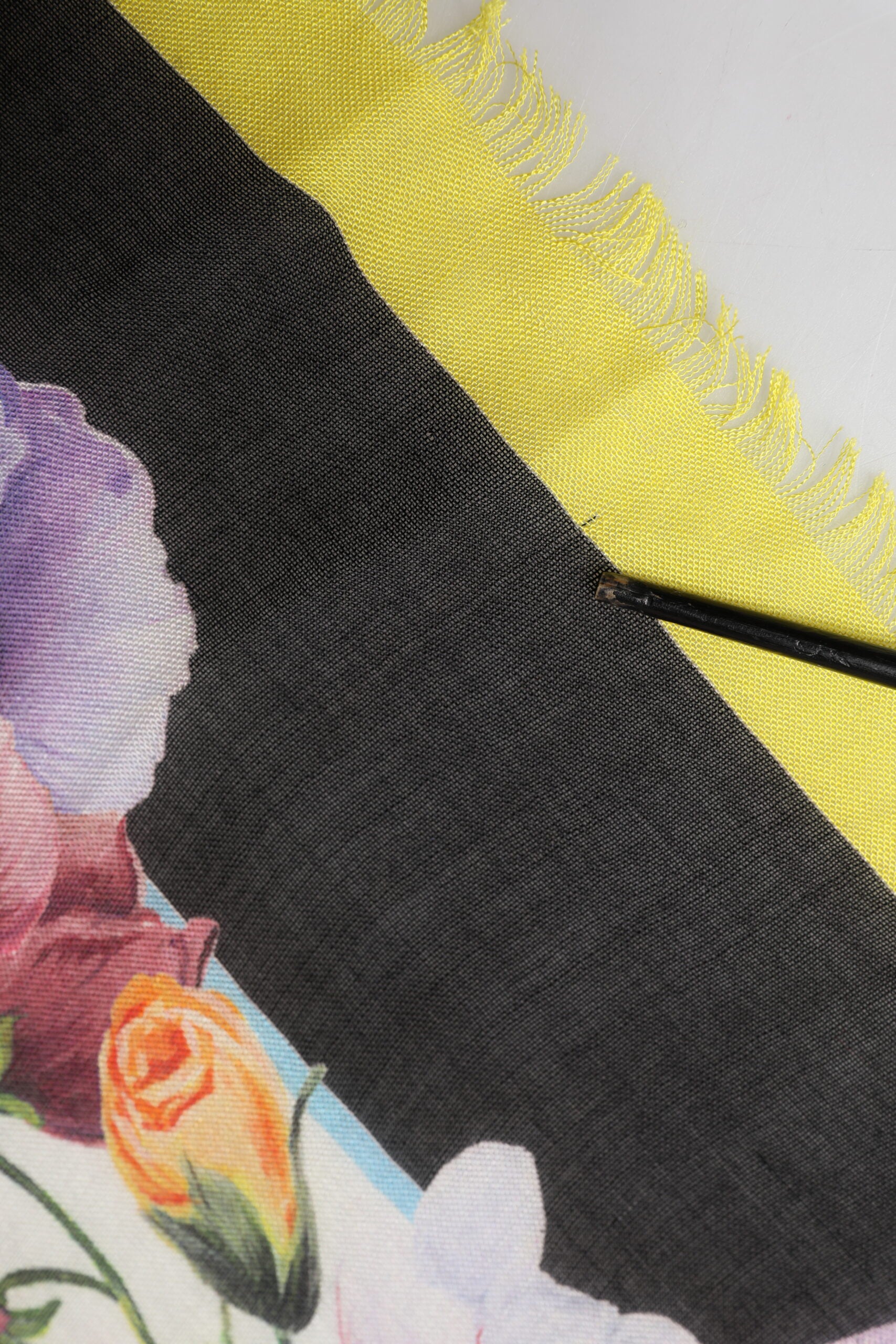 Multicolor Floral Print Square Stole 135cm x 130cm Scarf