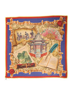 Multicolor Italy China Shawl Wrap 140cm x 130cm  Scarf