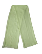 Light Green Silk Neck Wrap Stole 200cm x 134cm Scarf