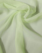 Light Green Silk Neck Wrap Stole 200cm x 134cm Scarf