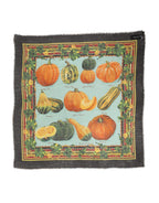 Multicolor Pumpkin Cashmere Stole 137cm x 133cm  Scarf