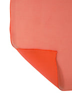 Bright Red Silk Wrap Shawl Foulard 132cm x 98cm Scarf