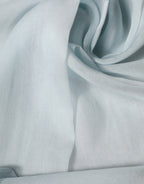 Light Blue Silk Sash Wrap Foulard 294.5cm x 19cm Scarf