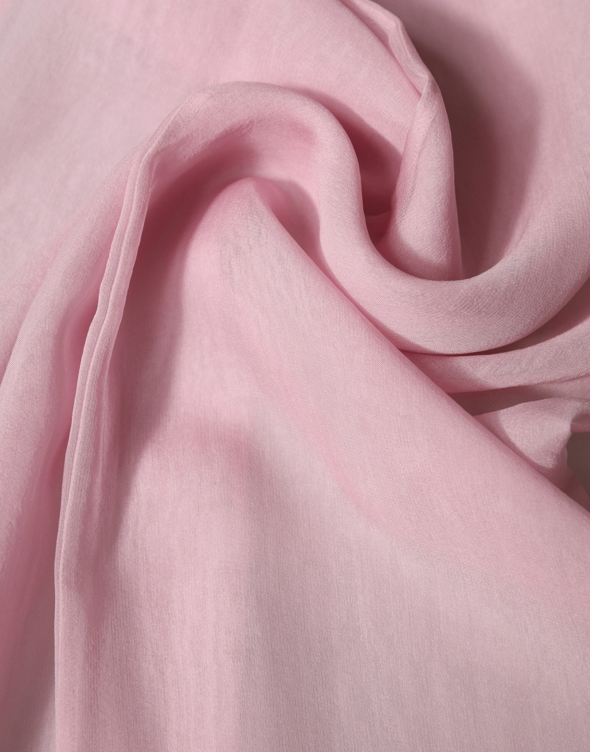Pink Silk Sash Wrap Shawl Foulard 291cm x 19cm Scarf