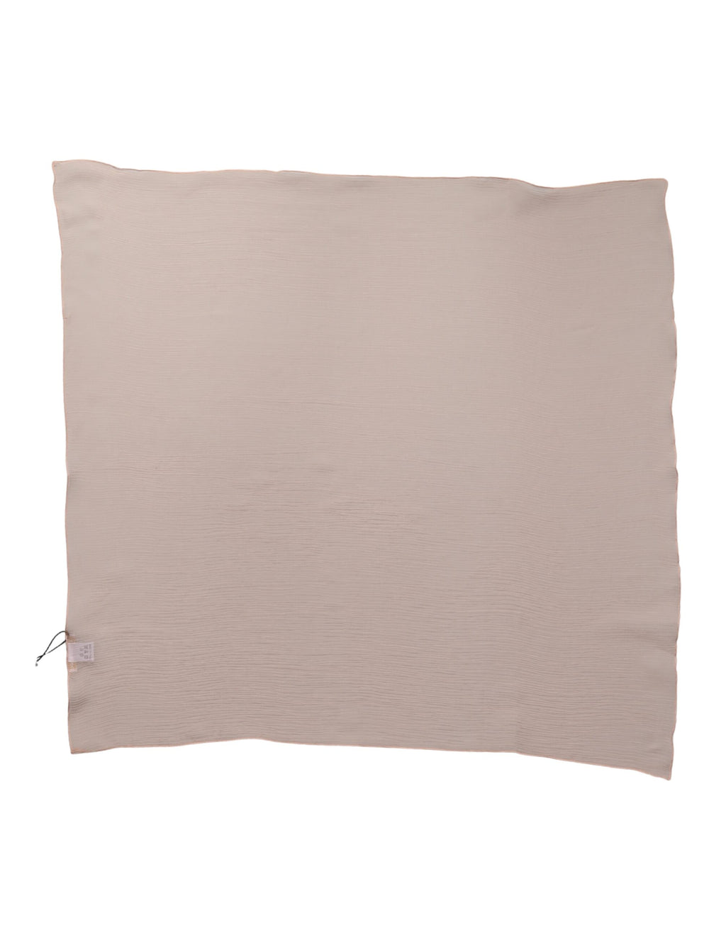 Peach Silk Square Foulard Neck Wrap 64.5cm x 62.5cm Scarf