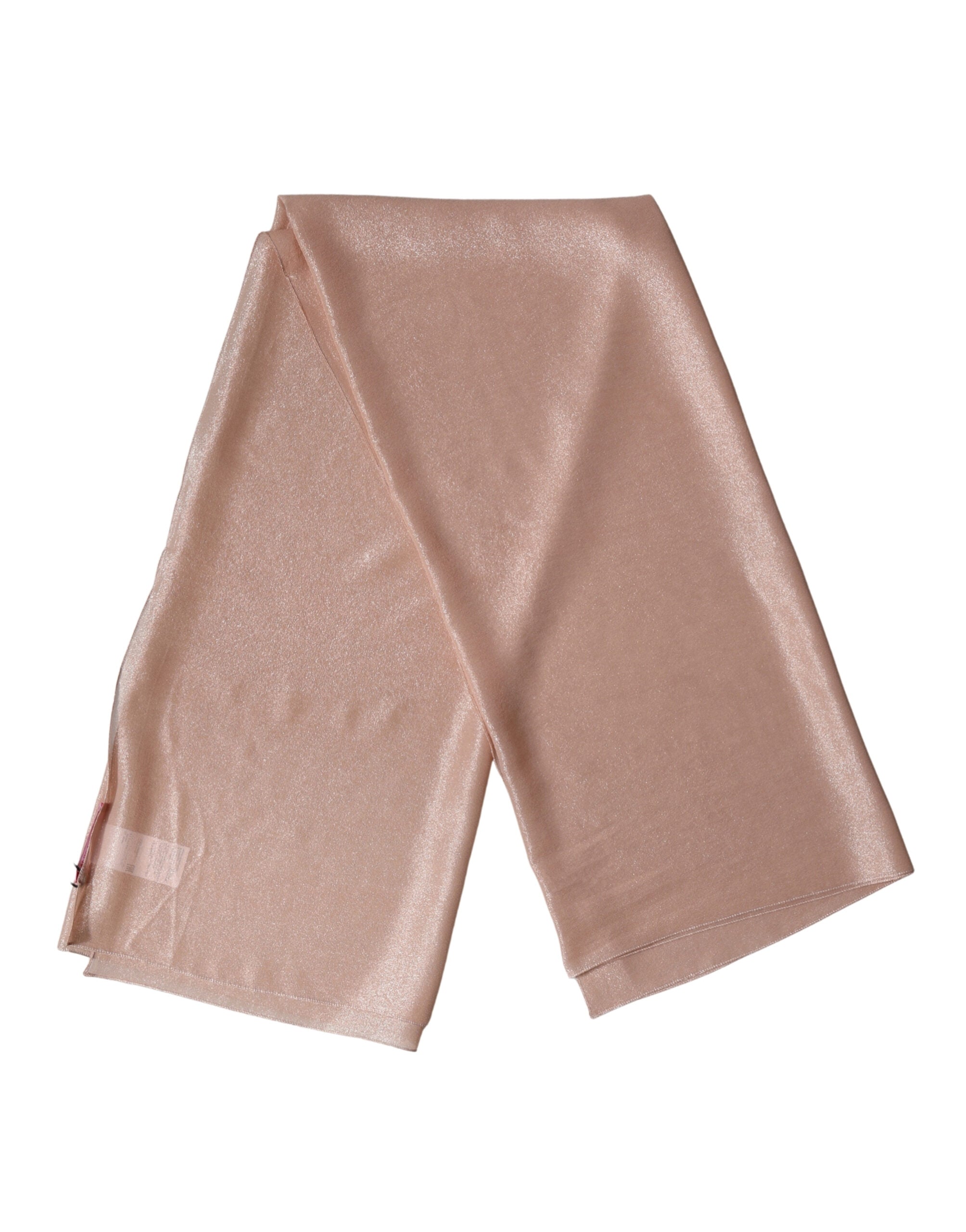 Light Pink Silk Foulard Wrap Shawl 119cm x 107.5cm Scarf