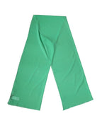 Green Silk Neck Wrap Shawl Stole 200cm x 64cm  Scarf