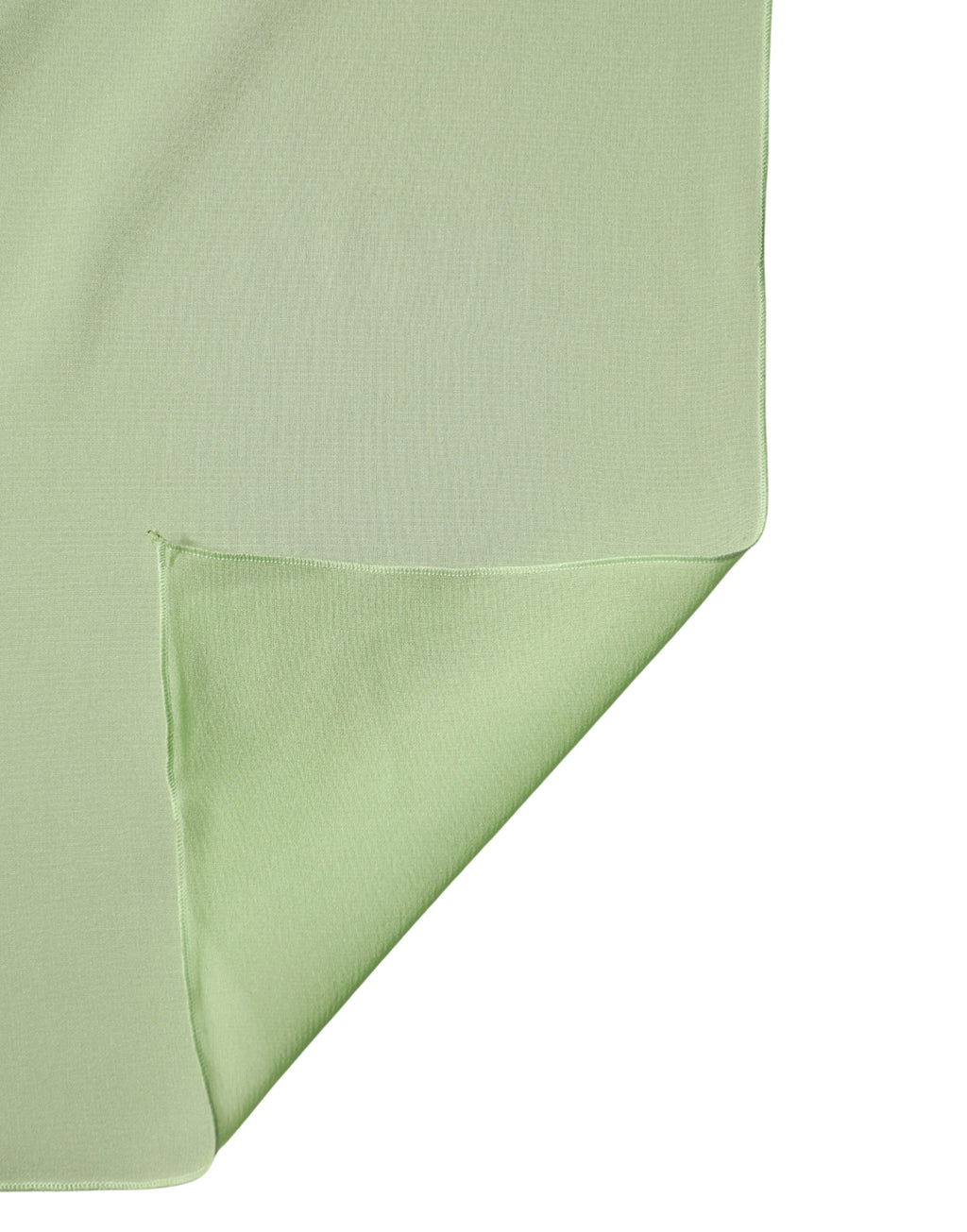 Light Green Silk Neck Wrap Shawl Stole 200cm x 64cm  Scarf