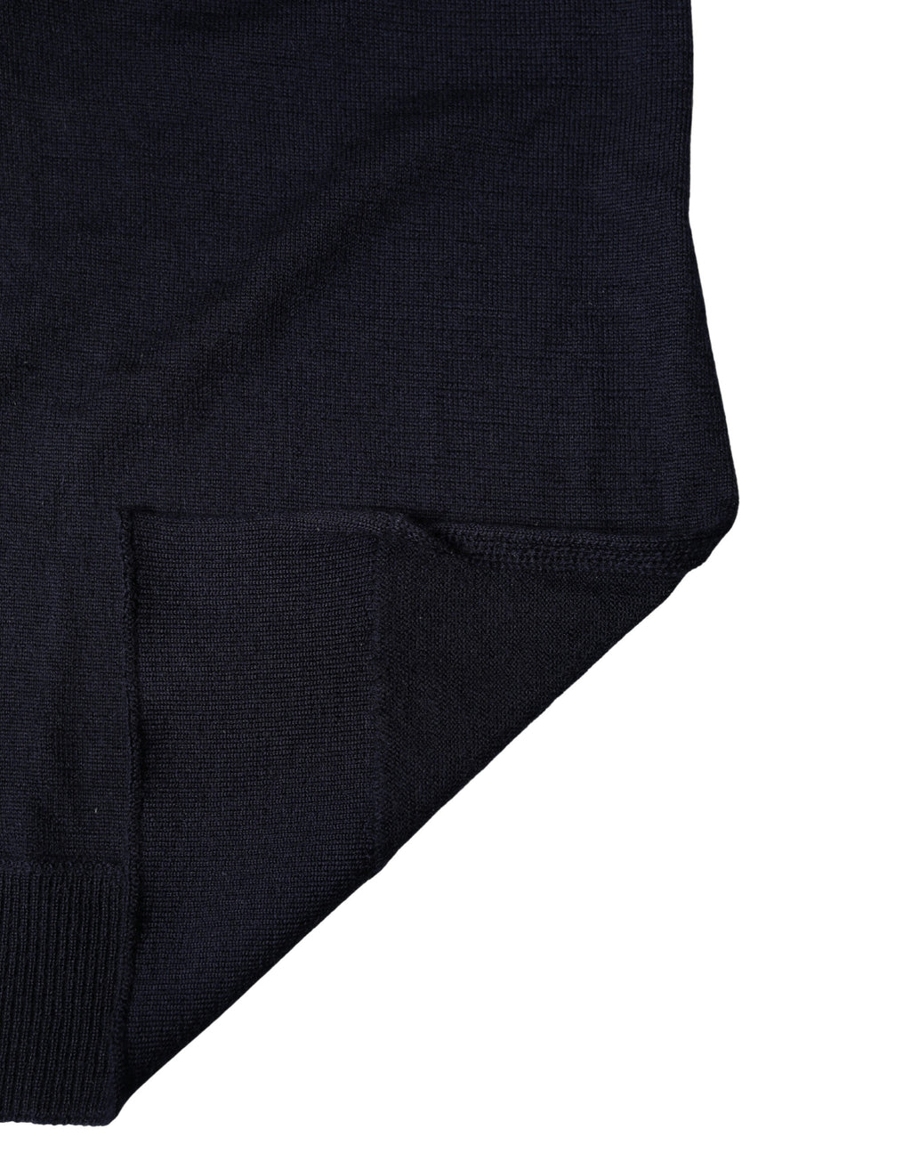 Black Wool Knitted Shawl Neck Wrap 200cm x 25cm  Scarf