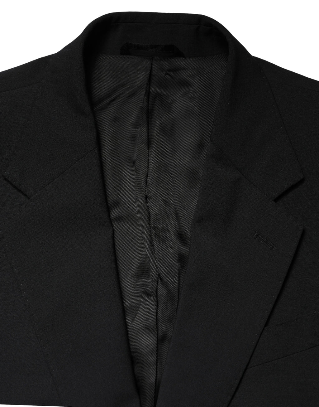 Black MARTINI Single Breasted Tuxedo Blazer
