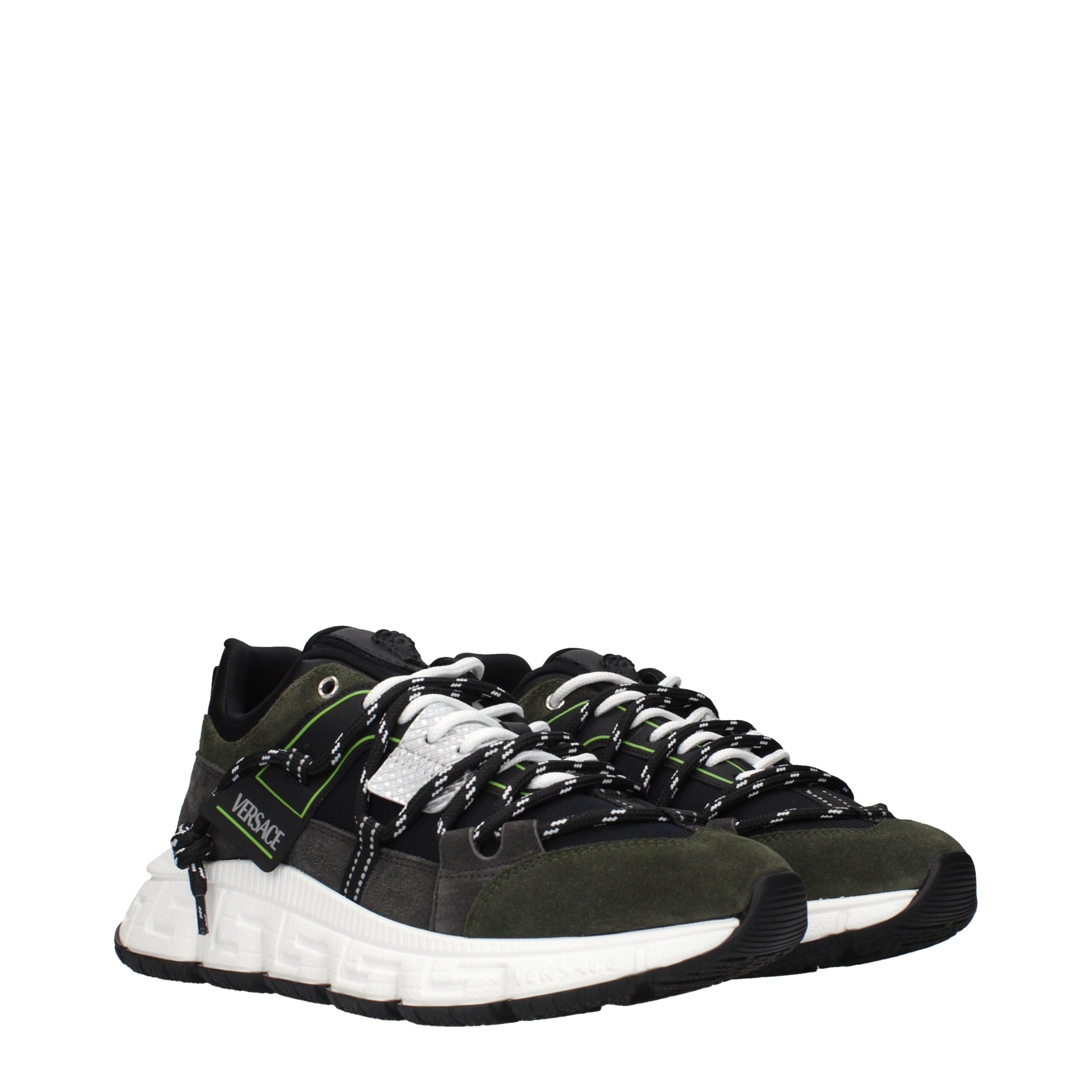 Gray Leather Sneakers