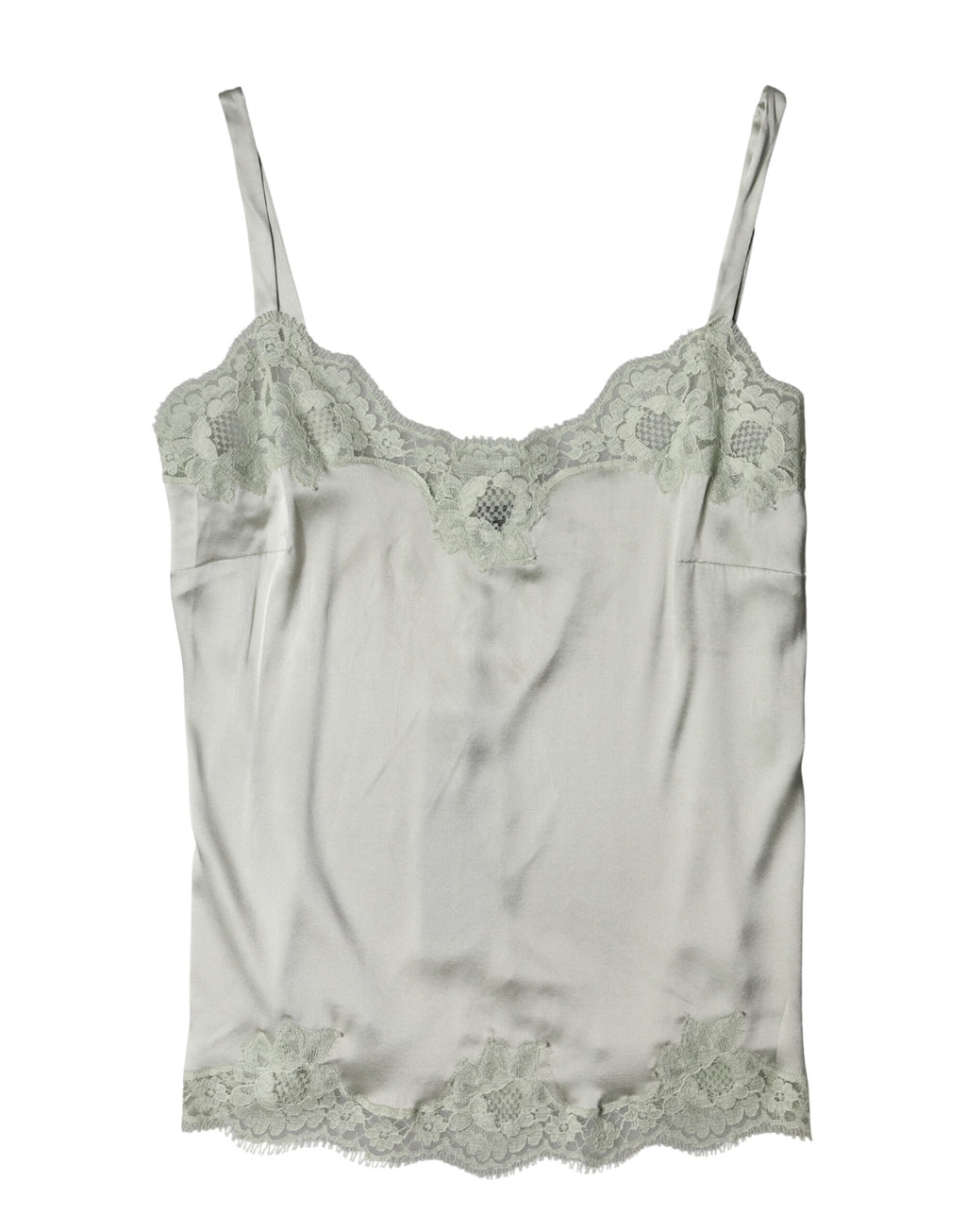 Light Green Floral Lace Lingerie Top Underwear