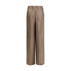 Multicolor Silk Pants