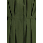 Bicolor Cotton Casual Dress